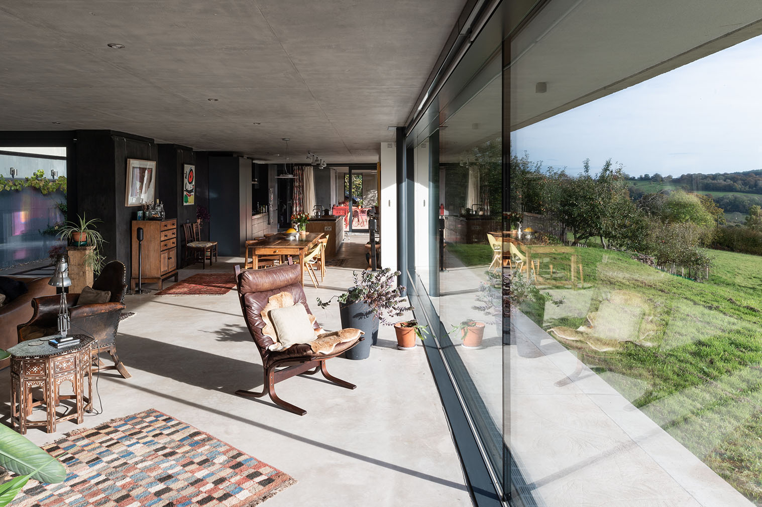 A RIBA-shortlisted brutalist home hits the market in the UK's Gloucester