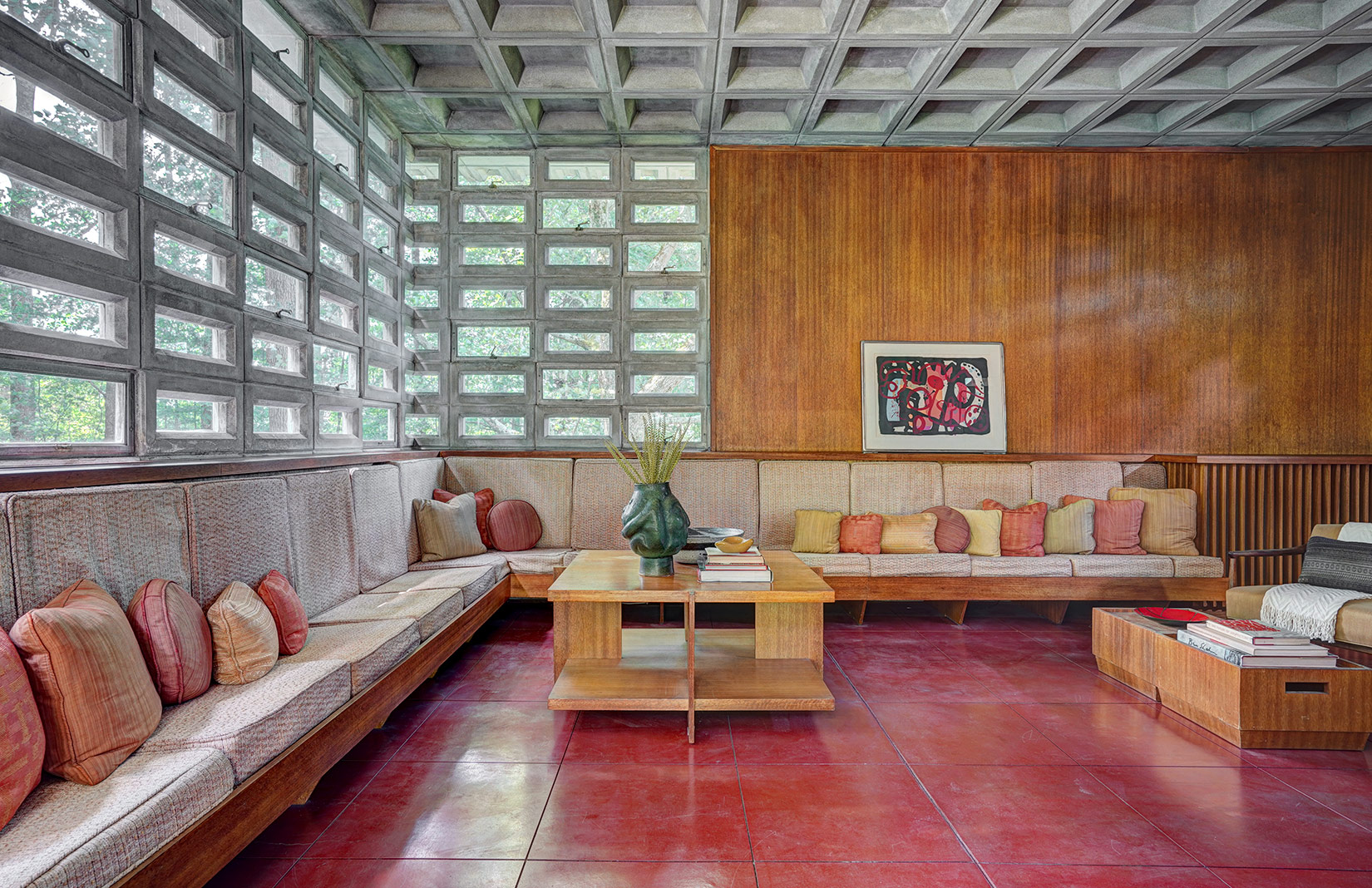 Rare Concrete Home By Frank Lloyd Wright Hits The Market In