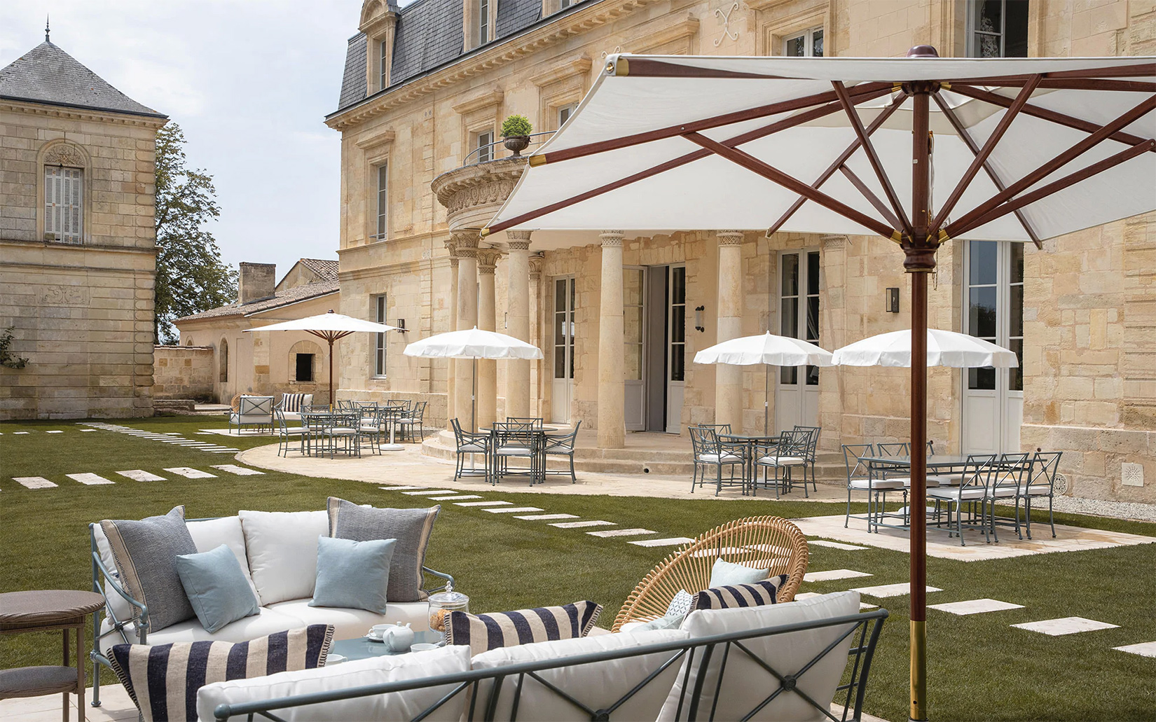 Grand French chateau La Maison d’Estournel has reopened as a hotel
