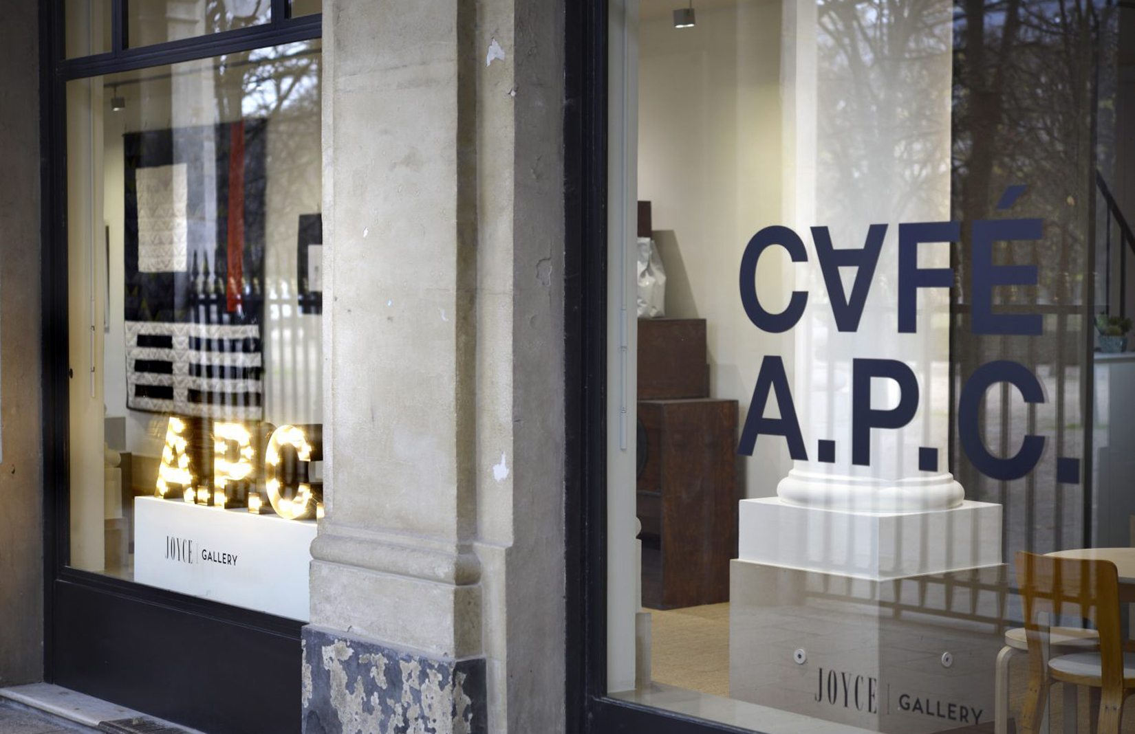 A P C S Cafe Opens In Paris But Don T Expect Much Choice