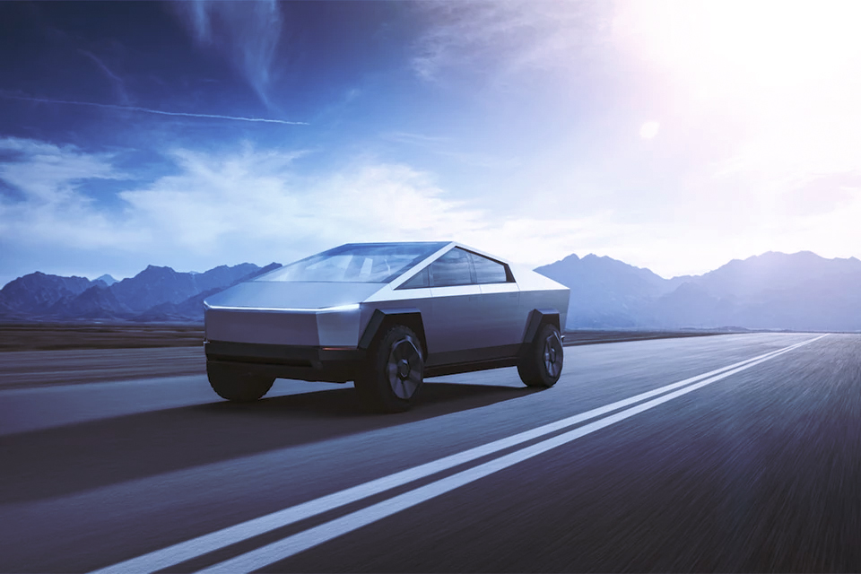 Tesla’s new Cybertruck looks like a Mars Rover