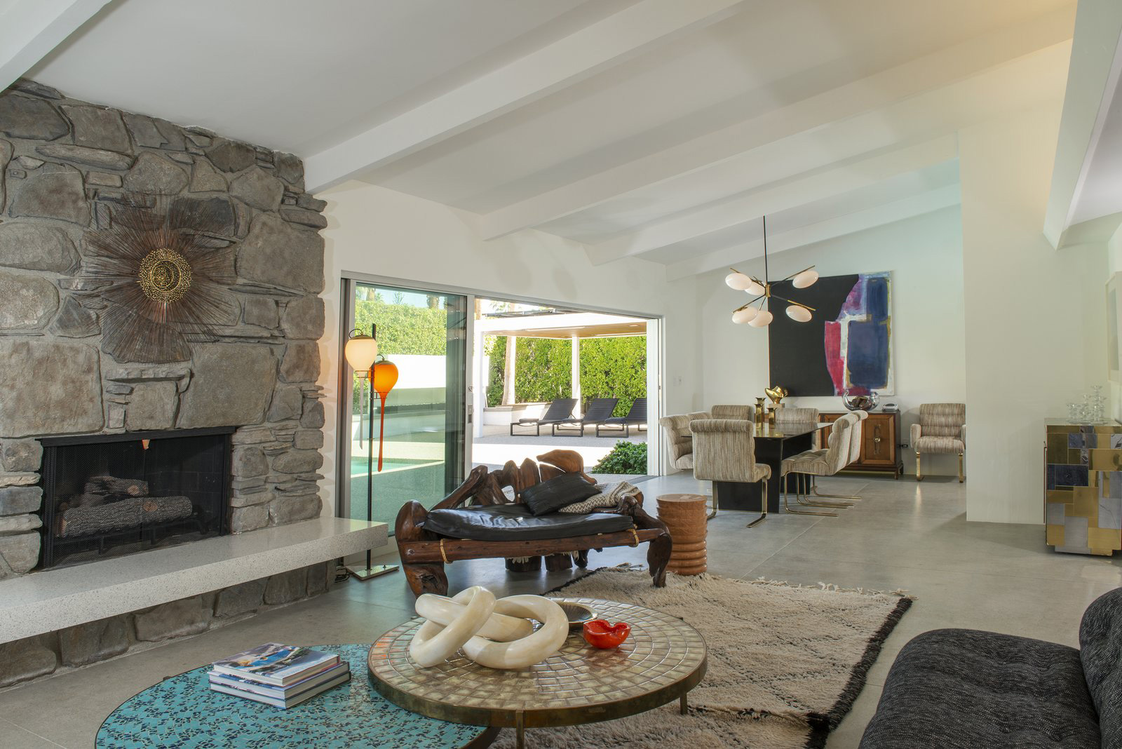 One of Palm Springs’ classic Alexander Construction homes has listed for $1.8m