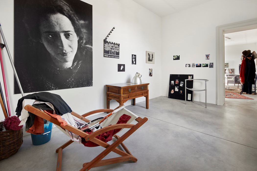 Jean-Luc Godard’s office – recreated at Fondazione Prada