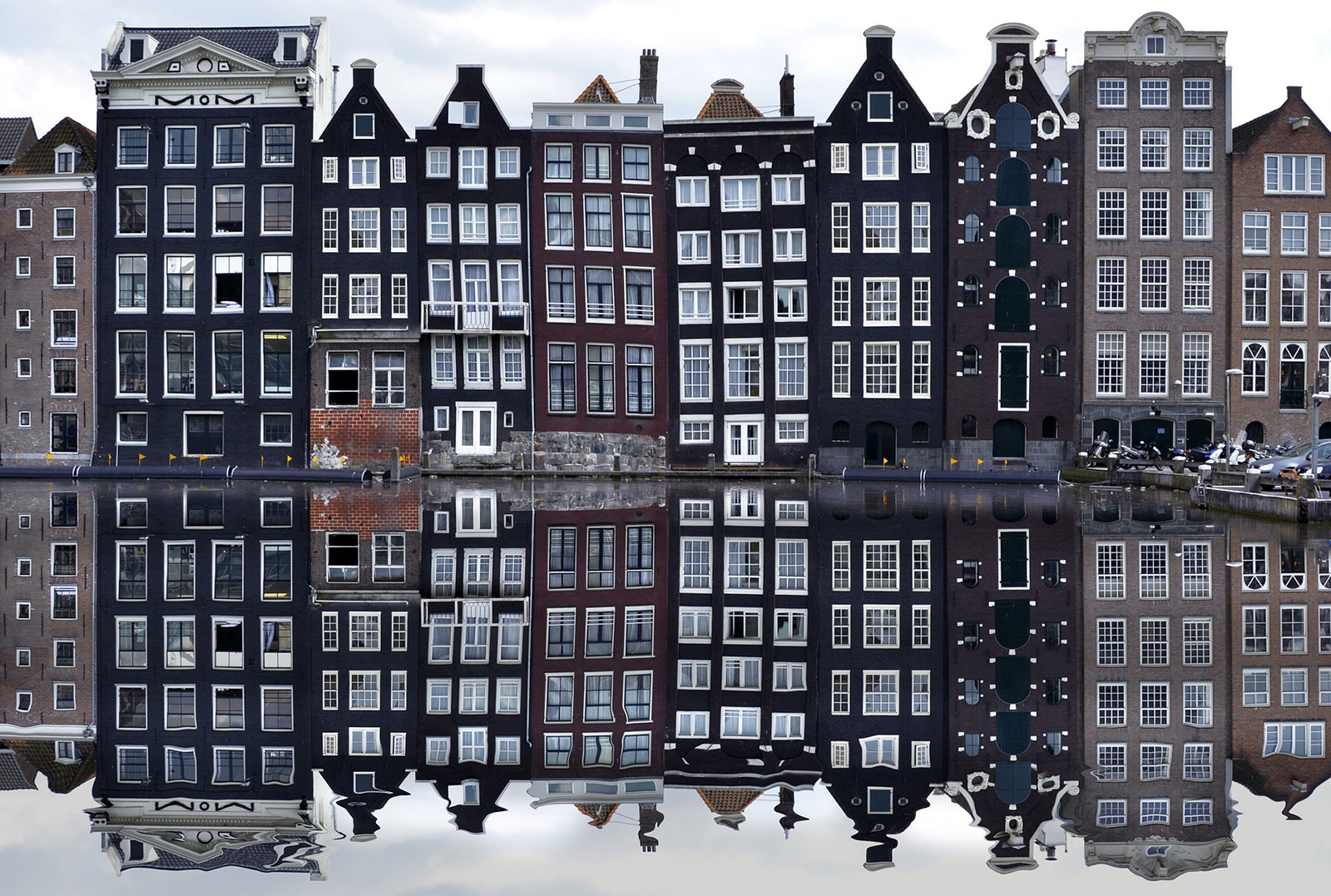 Amsterdam's slender canal houses