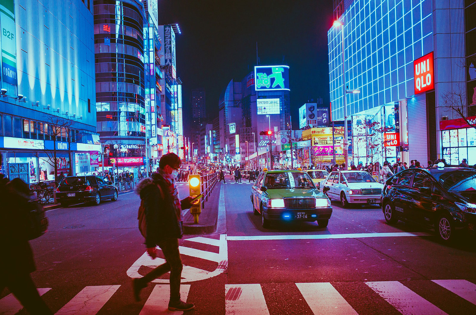 Osaka's bustling downtown pictured at night. The city is one of the fastest growing economic hubs in Japan, and is looking to put itself on the map over the coming decade