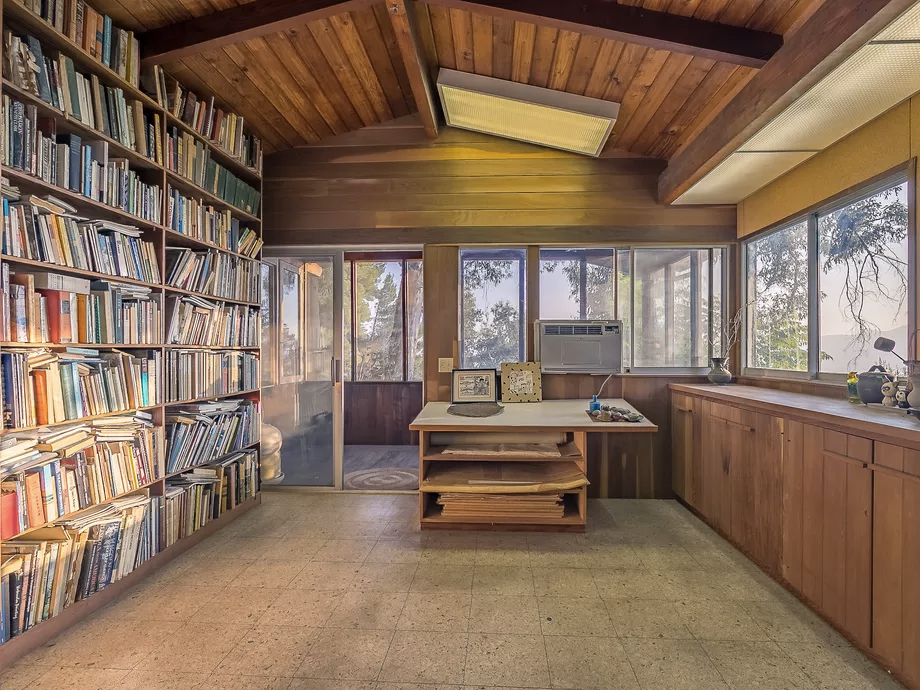 Rustic writer’s cabin at the foothills of the San Gabriel mountains is for sale