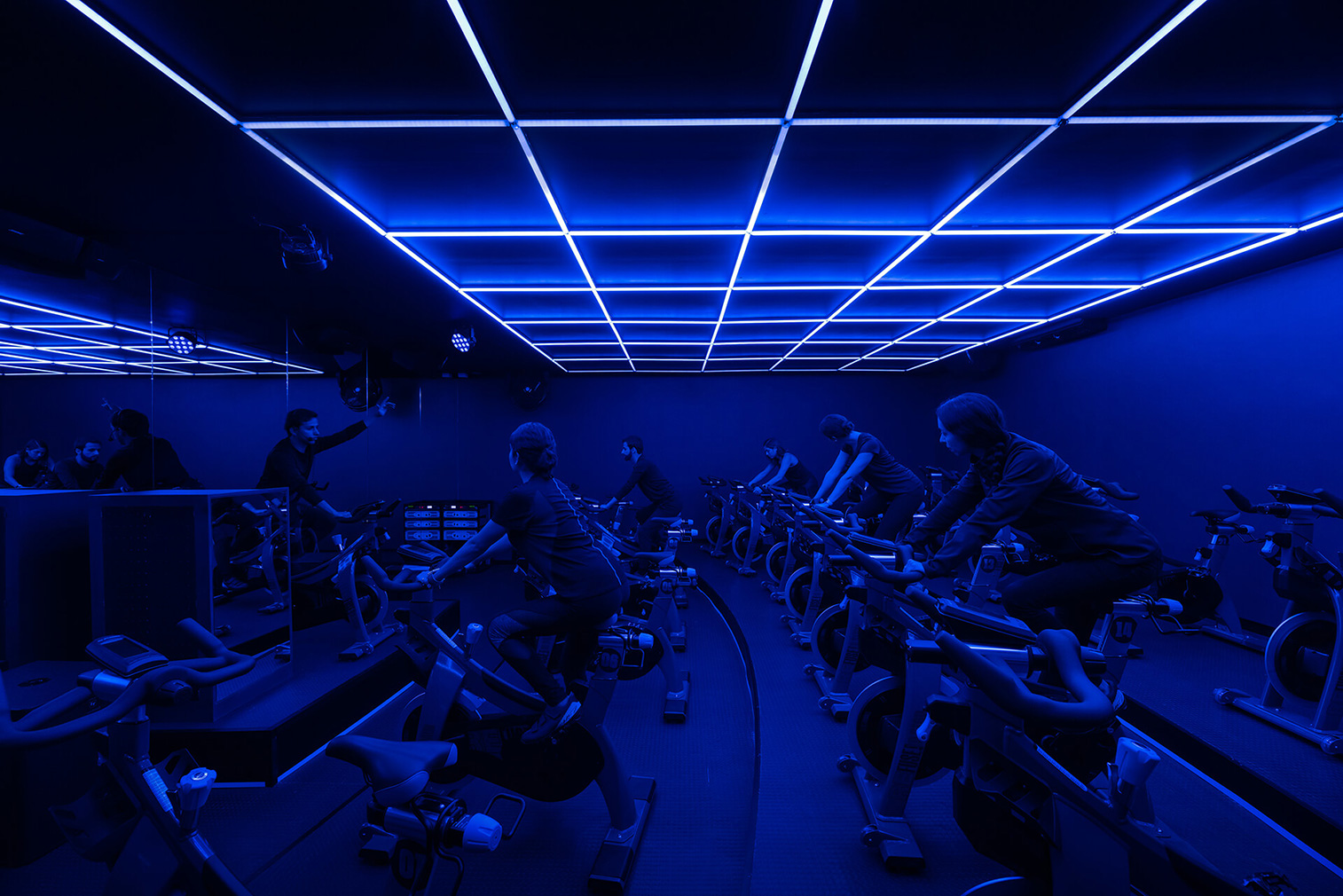 Gyms that raise the bar for design: Refuse spinning club