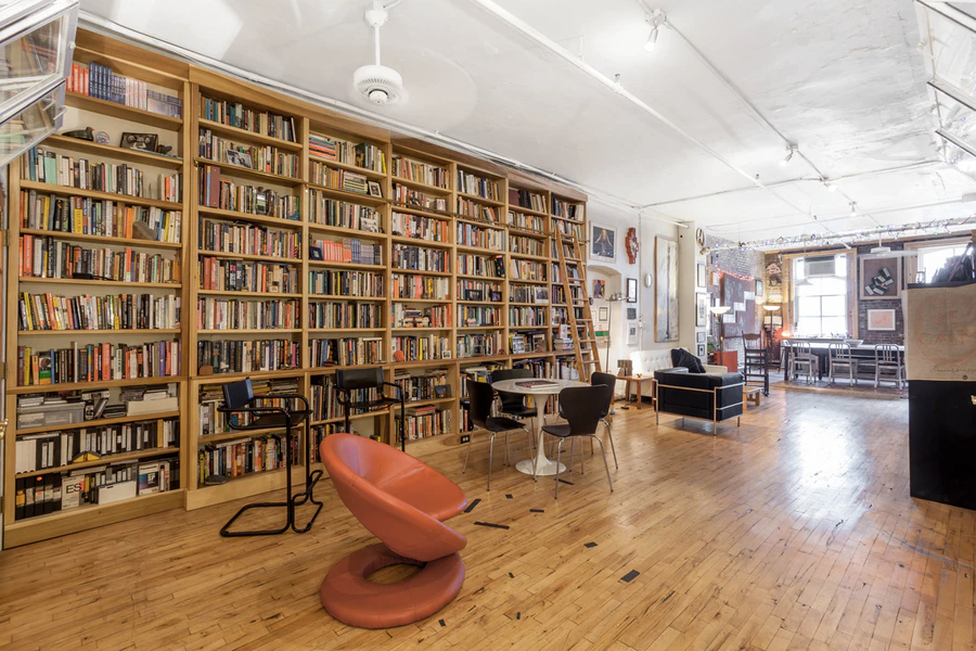 Bibliophile's loft in SoHo, Manhattan