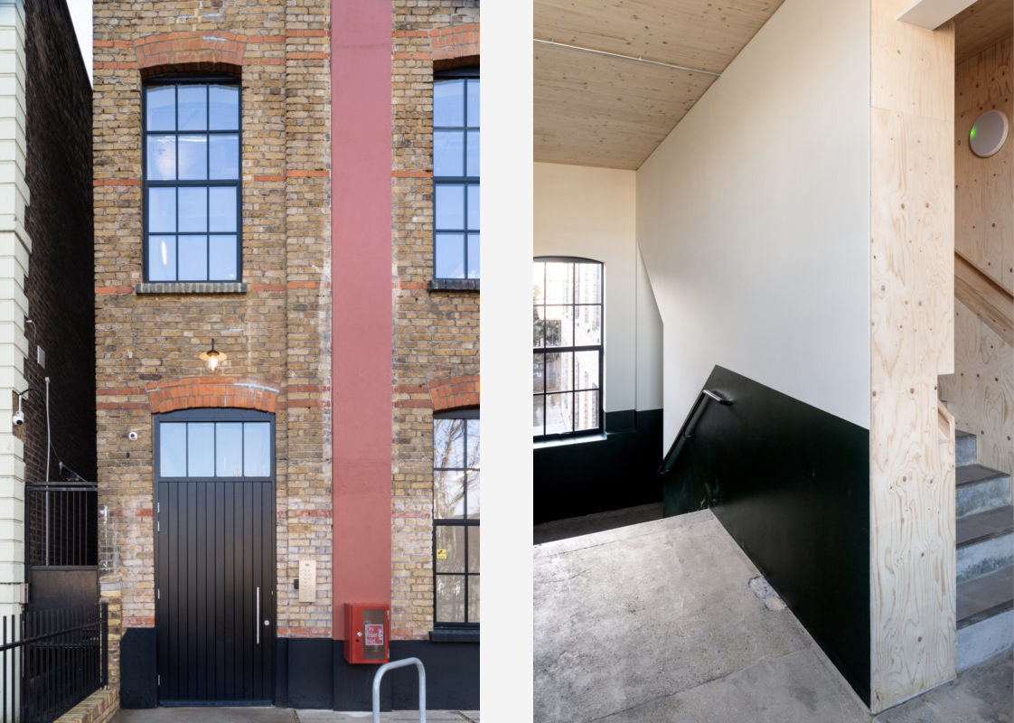 East London’s Button Factory Lofts blend rustic and industrial finishes