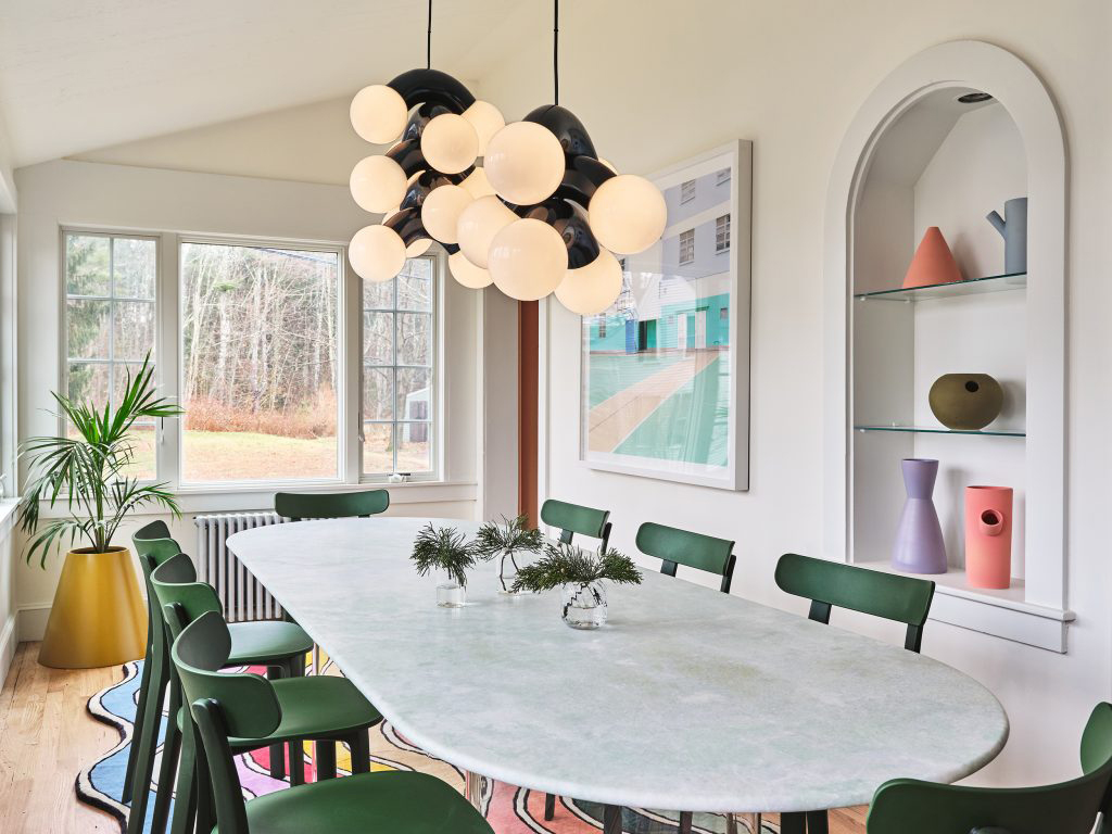 This shoppable holiday home by Pieces is awash with colour