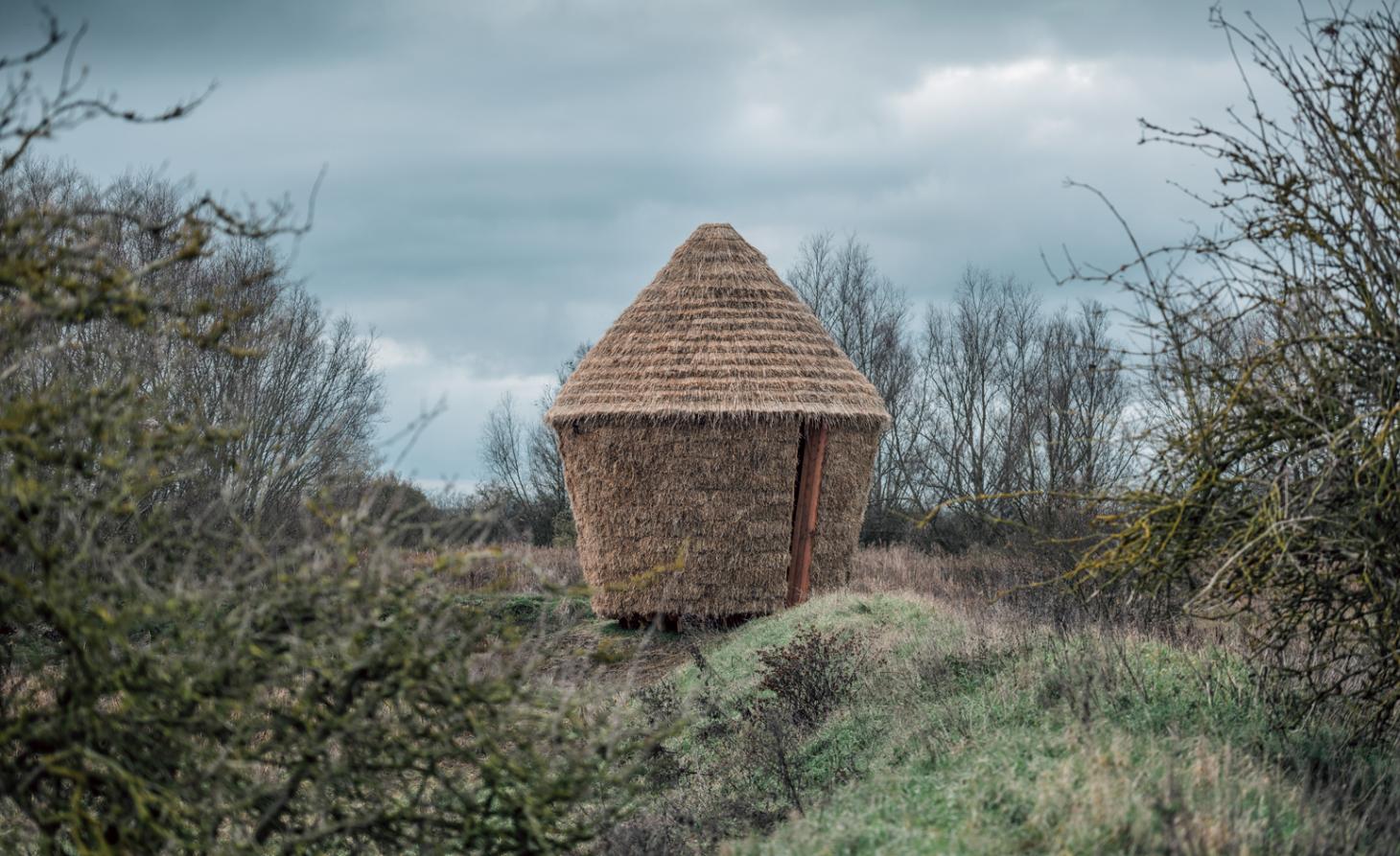 Studio Morison builds a ‘spiritual’ sanctuary out of straw in Cambridgeshire
