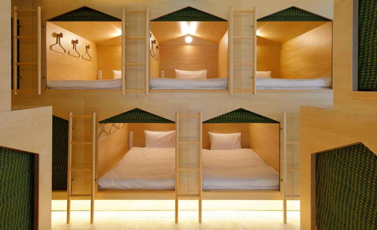 Maja puts a Nordic twist Japan’s infamous capsule hotels