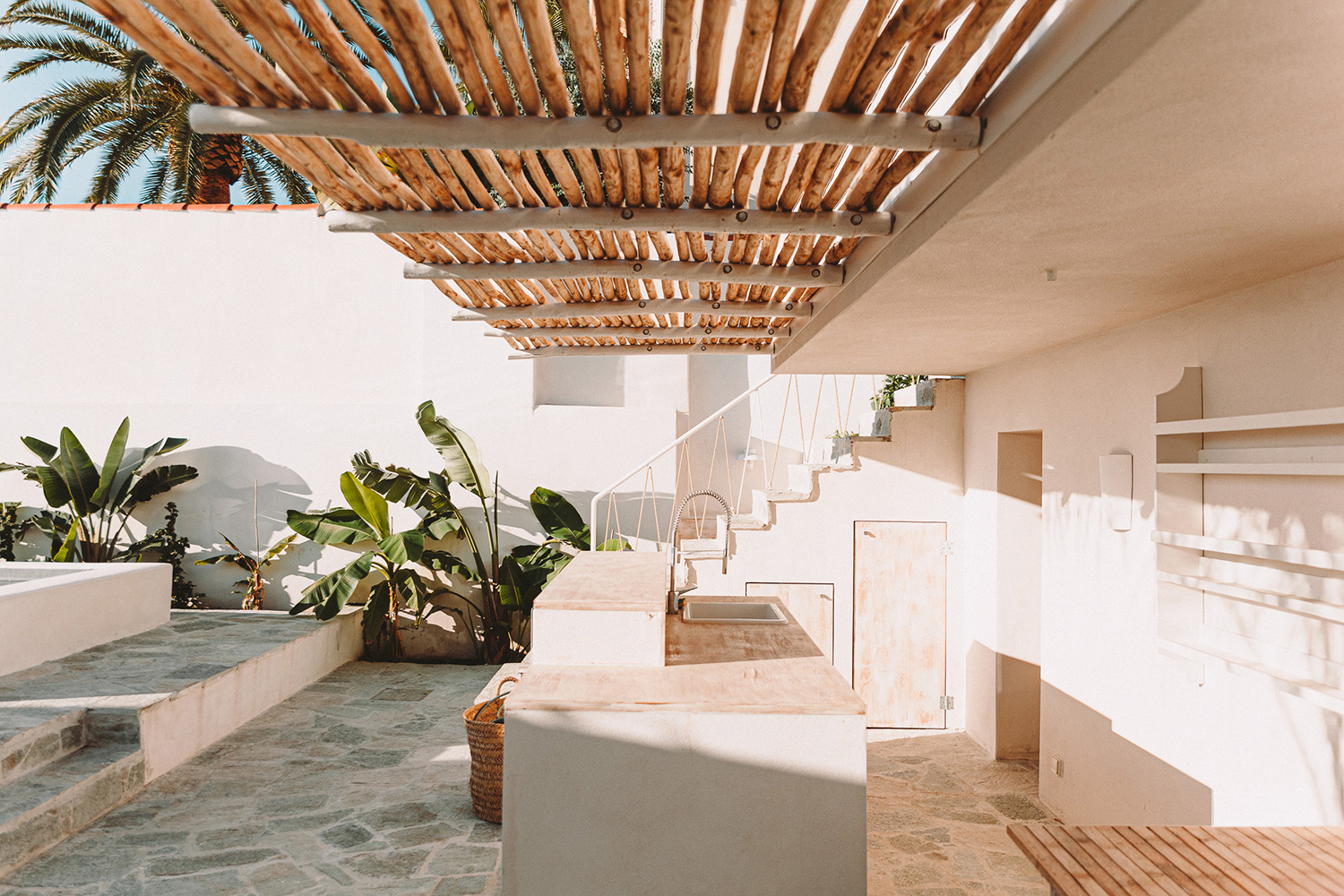 A Corsican beach house is given a new lease of life by architect Amelia Tavella