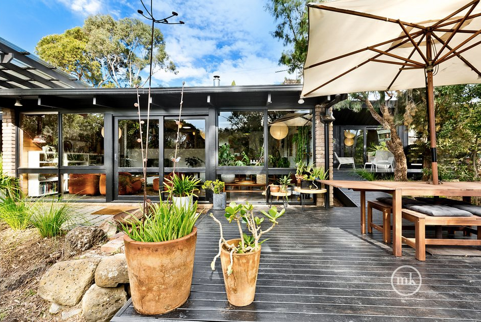 An interior designer’s updated 1970s Fasham Johnson home is for sale outside of Melbourne