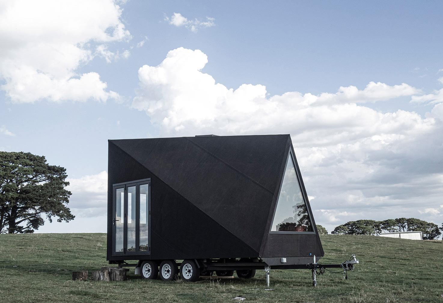 Base Cabin is a minimalist tiny home you can tow