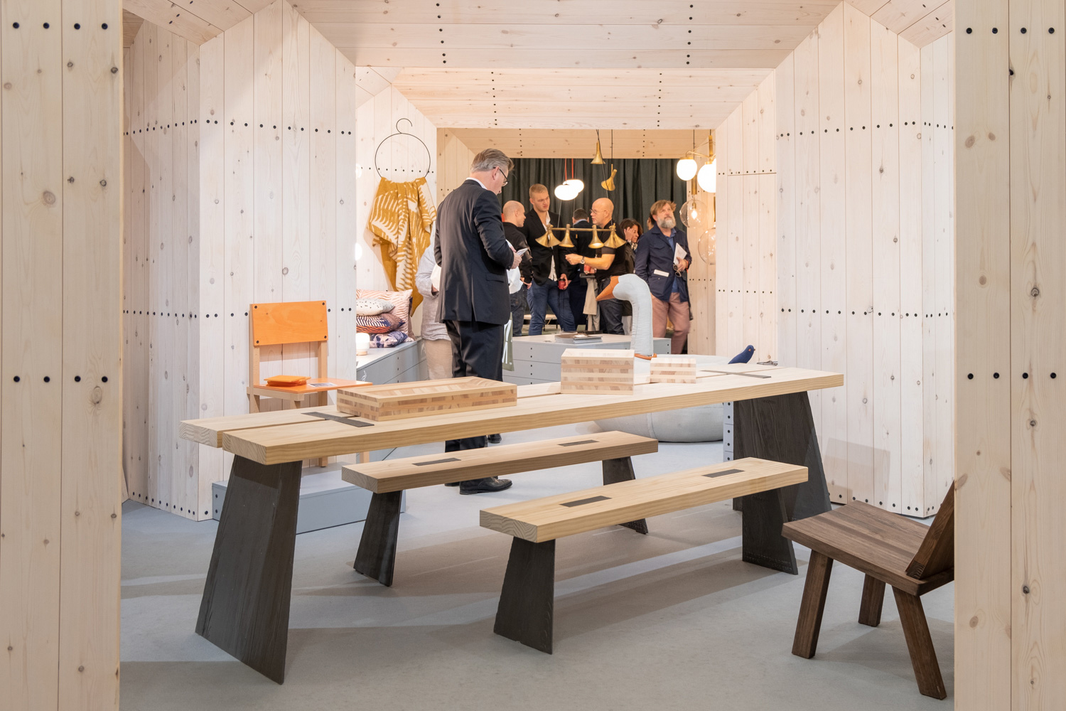 The Swedish pavilion at the 2019 London Design Fair.