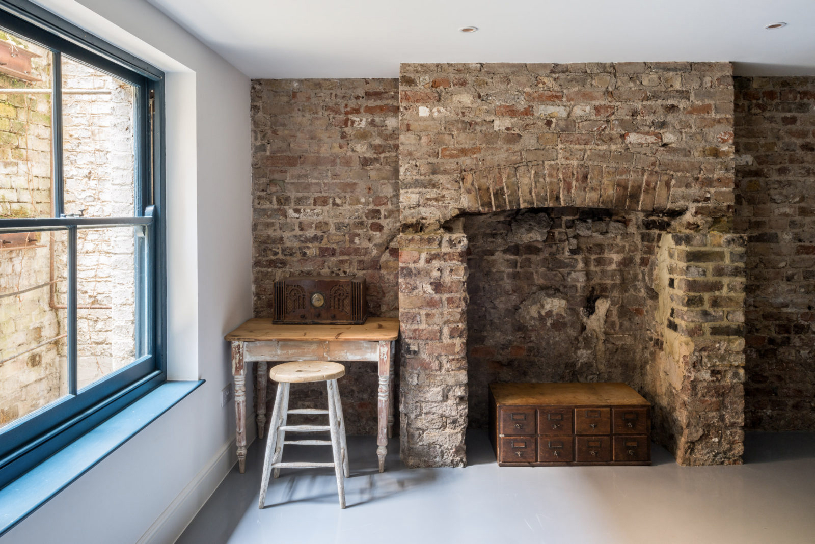 Converted Victorian butcher's for sale in London is decked in period features