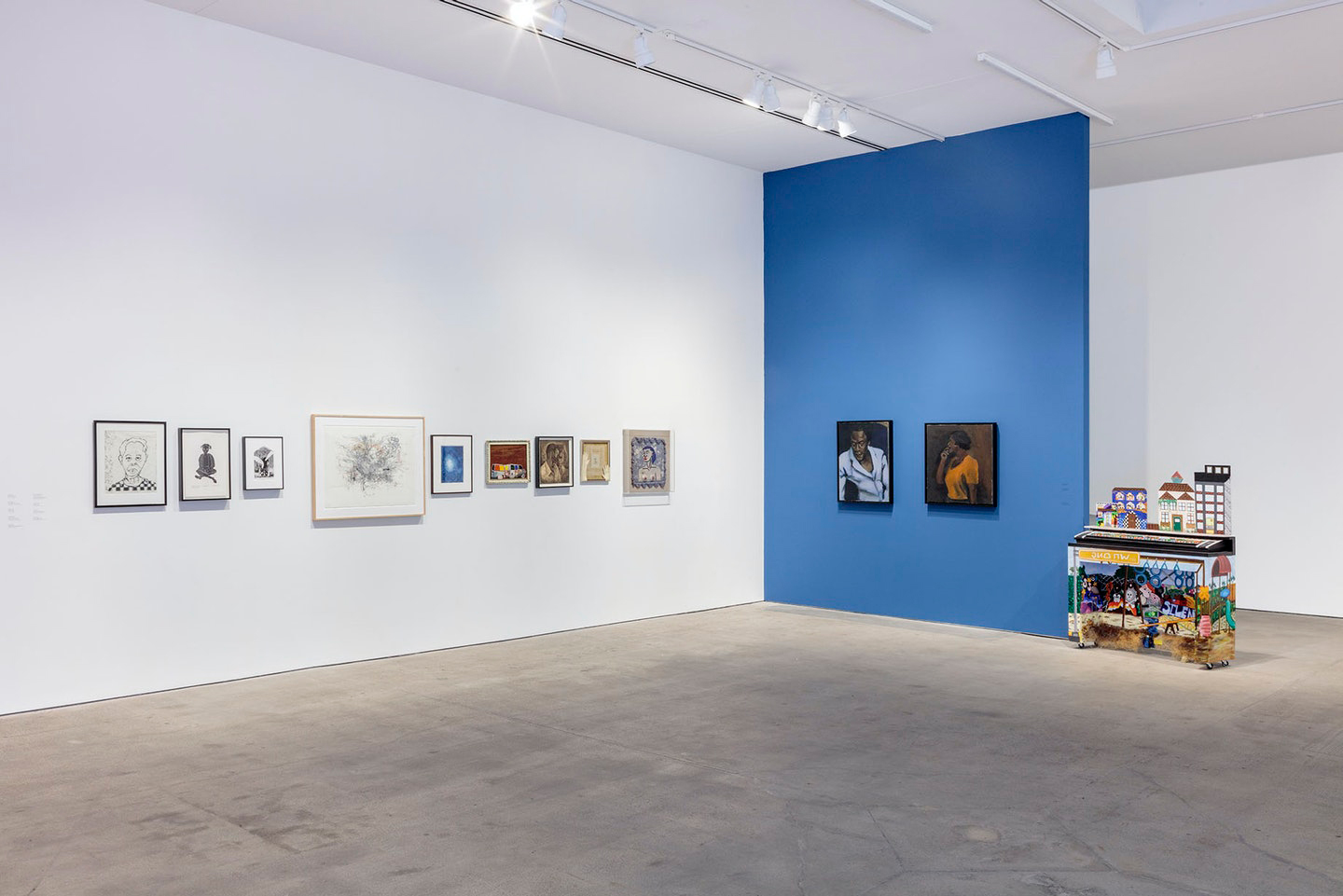 Installation view of Collective Constellation: Selections from The Eileen Harris Norton Collection at Art + Practice. 08 February 2020 - 02 January 2021. Photo: Charles White