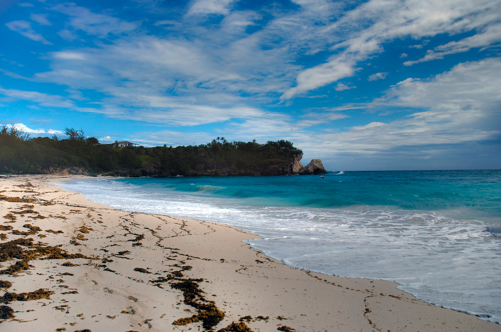 Barbados beach - enjoy the scenery during an elongated 'workcation'