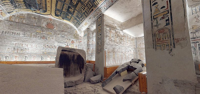 Inside Pharaoh Ramesses VI’s tomb