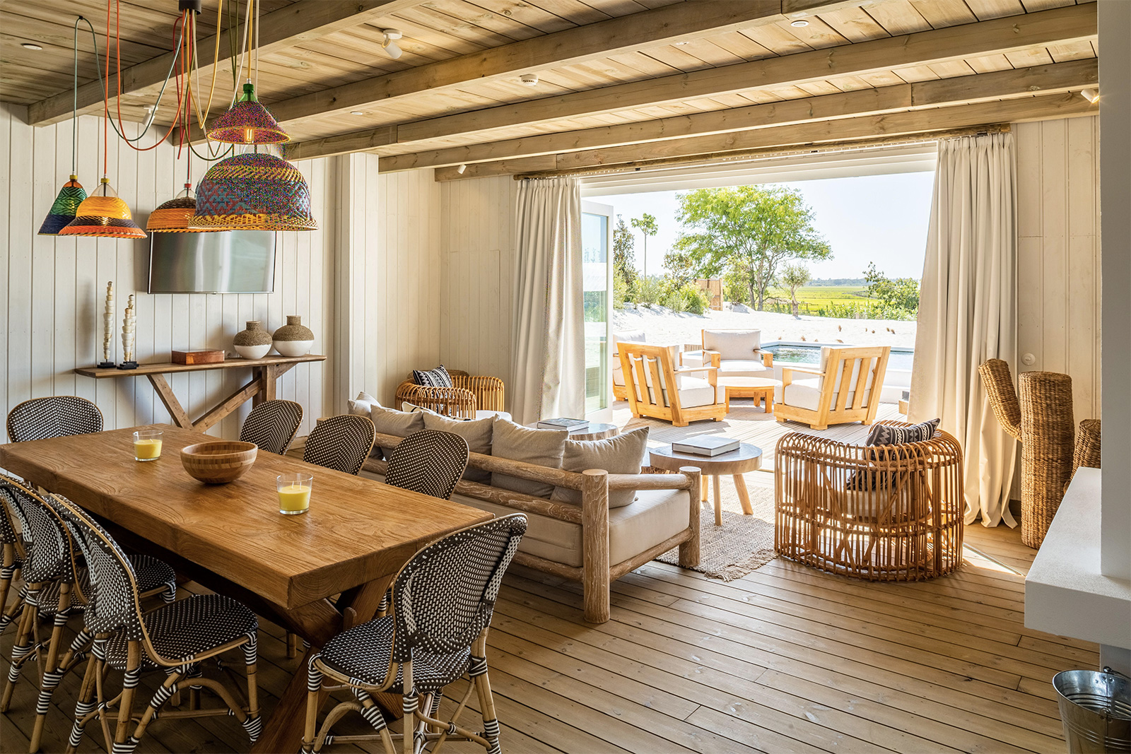 Quinta da Comporta takes cues from the area’s bohemian character for its interiors.
