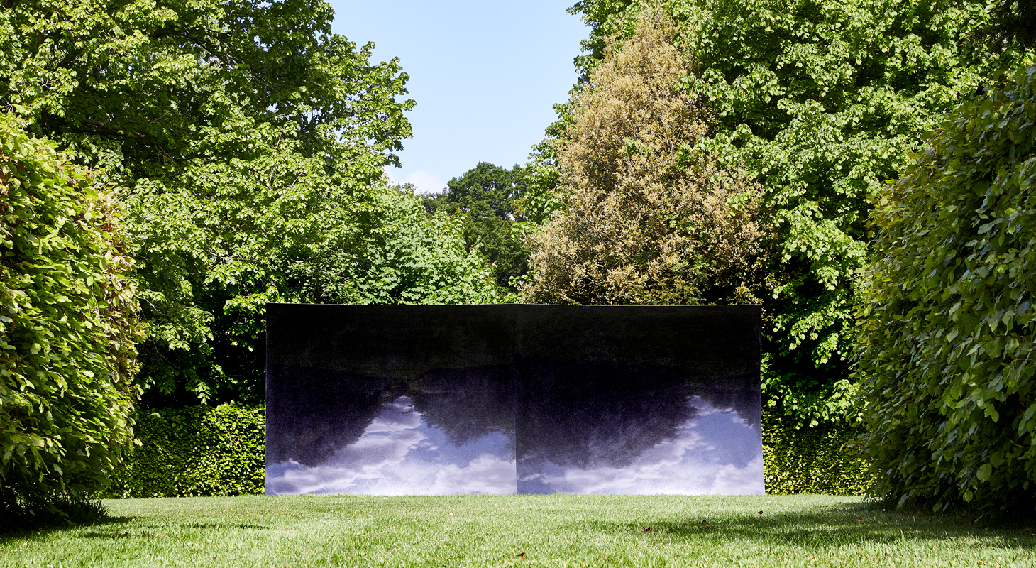 Anish Kapoor at Houghton Hall in Norfolk