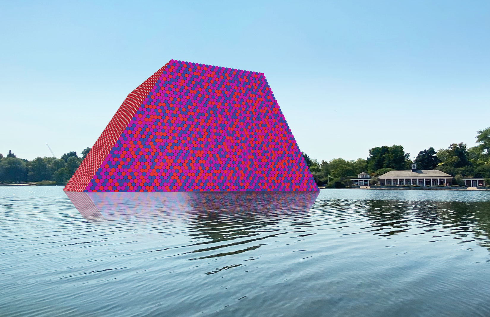 Christo and Jeanne-Claude's 'London Mastaba' virtual experience