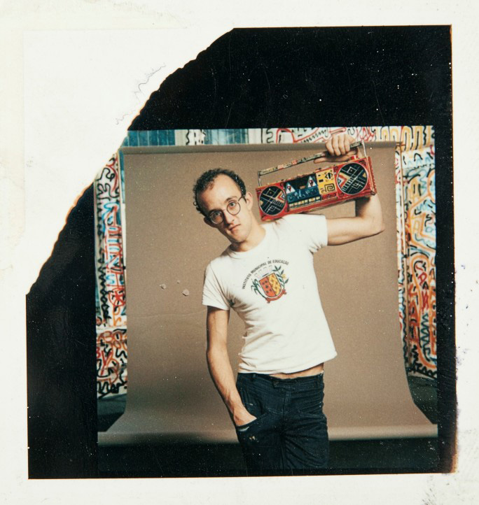 © Keith Haring Foundation. Polaroids, The Keith Haring Foundation Archives. Photography: Scott Schedivy