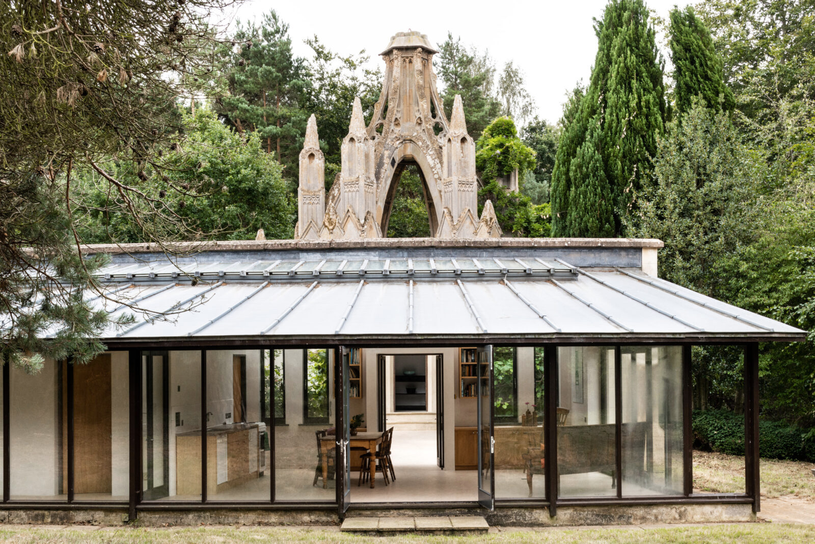 Woodbridge Lodge – a remarkable folly home is for sale in the Suffolk countryside