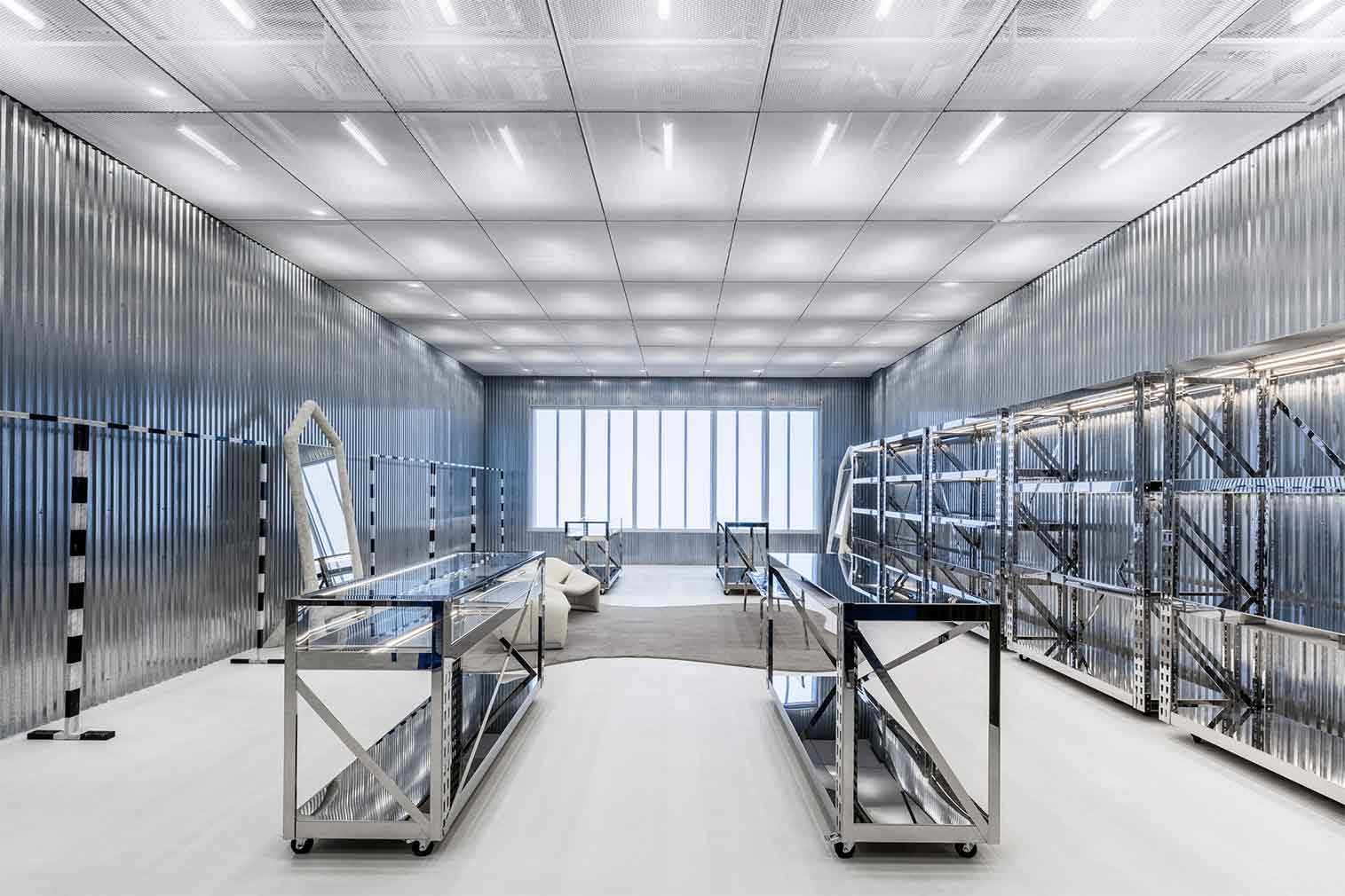Off-White’s Miami flagship is an industrial wonderland