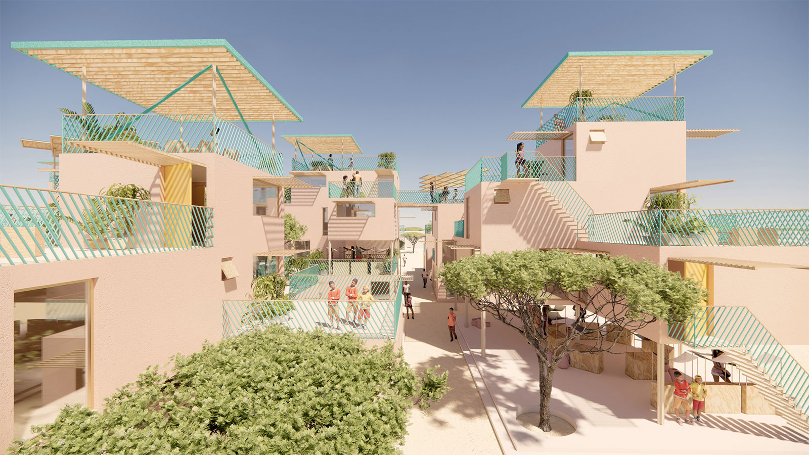 Othalo housing modules will be built using recycled waste plastic