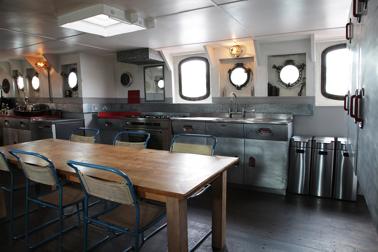 Floating home Light Vessel 93 is for sale in east London