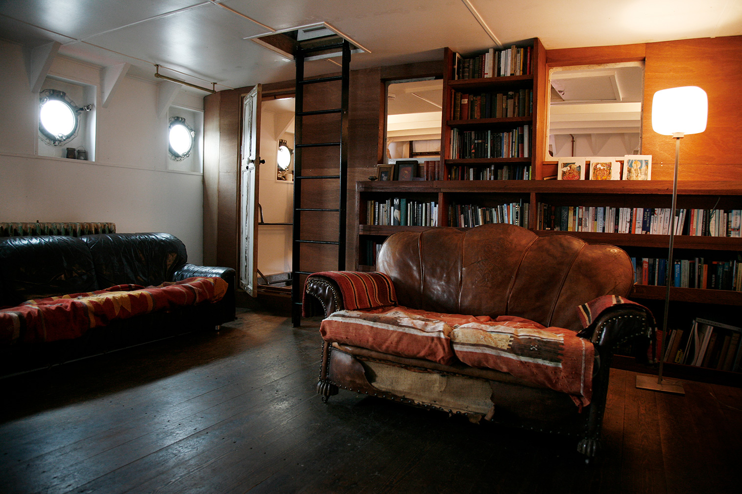 Floating home Light Vessel 93 is for sale in east London