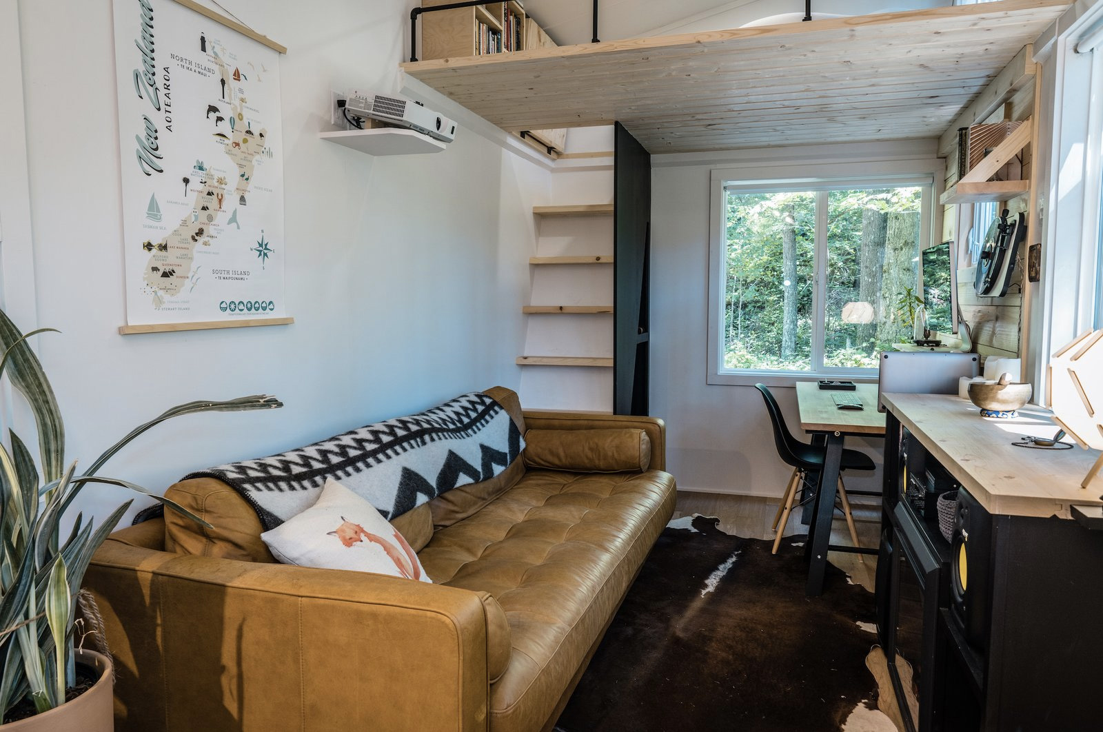 A ‘Scandinese’ tiny home trailer is for sale in Portland