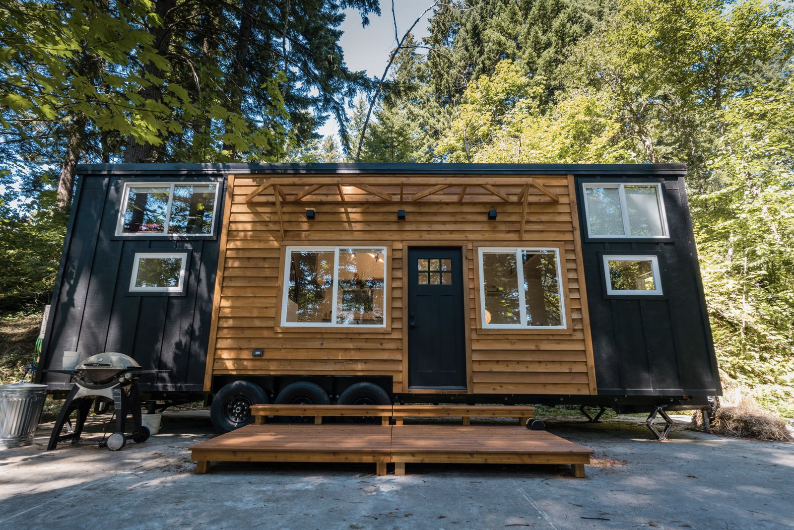 A ‘Scandinese’ tiny home trailer is for sale in Portland