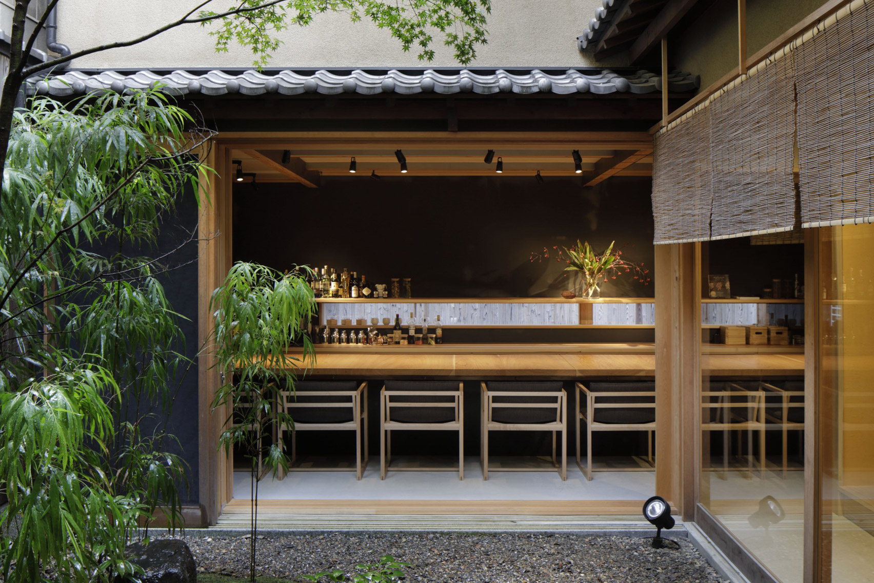 Cedar and cacao infuse the interiors of Kyoto’s Dandelion Chocolate cafe