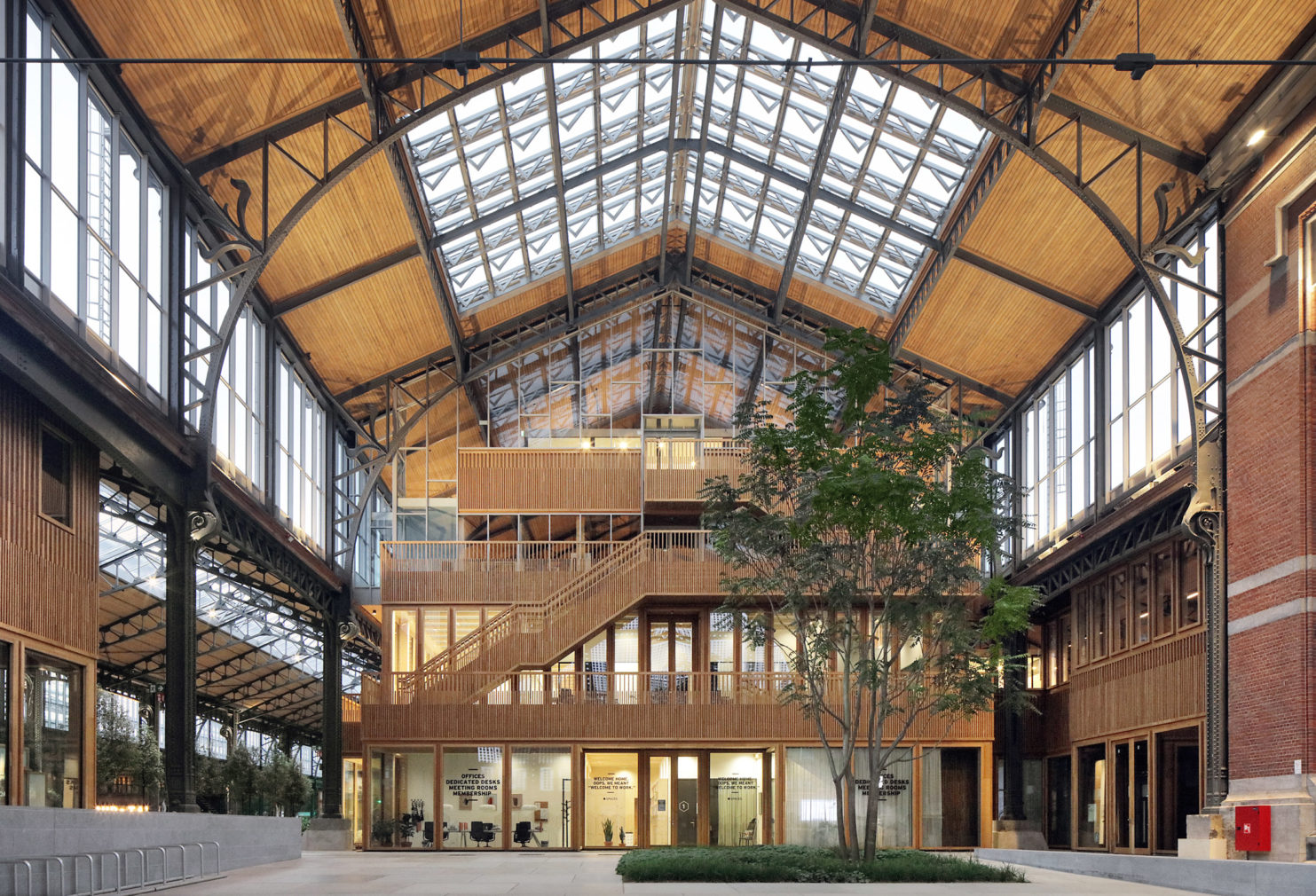 Brussels’ 113-year-old Gare Maritime terminus is revived as a new neighbourhood hub