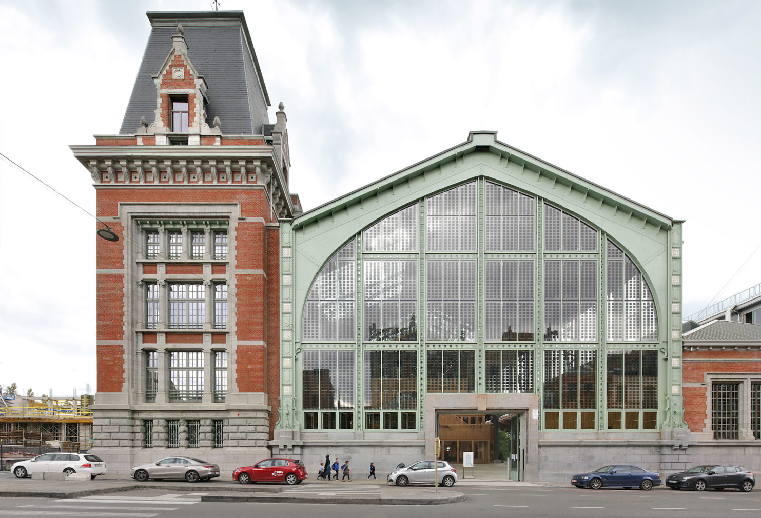 Brussels’ 113-year-old Gare Maritime terminus is revived as a new neighbourhood hub