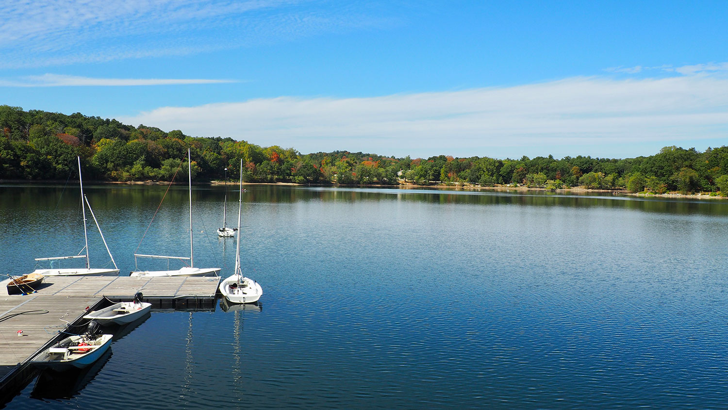 Jamaica Pond in Boston