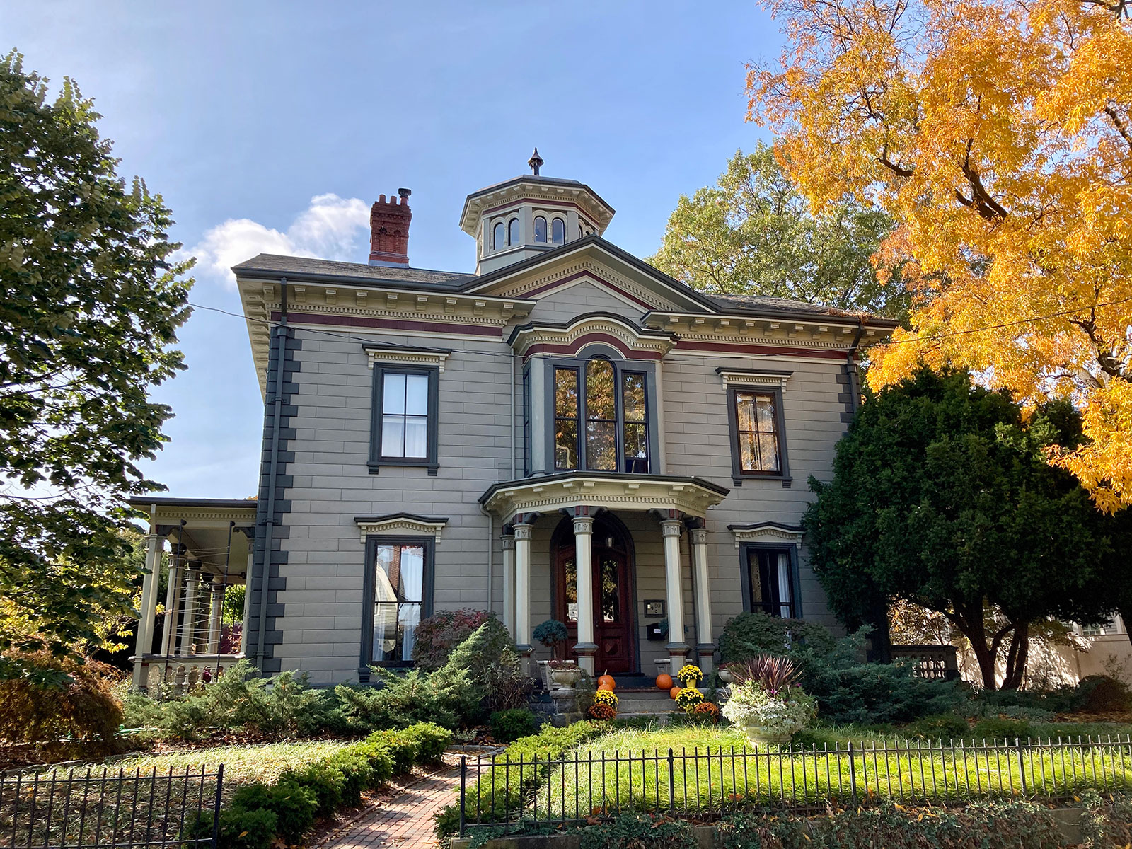 The Taylor House in Jamaica Plain