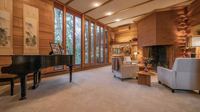 Frank Lloyd Wright’s Armstrong Dune House is on the market in Indiana